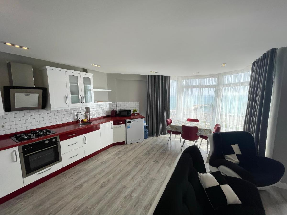 Sa Apartments! Beachfront Apartment With Sea View & Pool Alanya Esterno foto