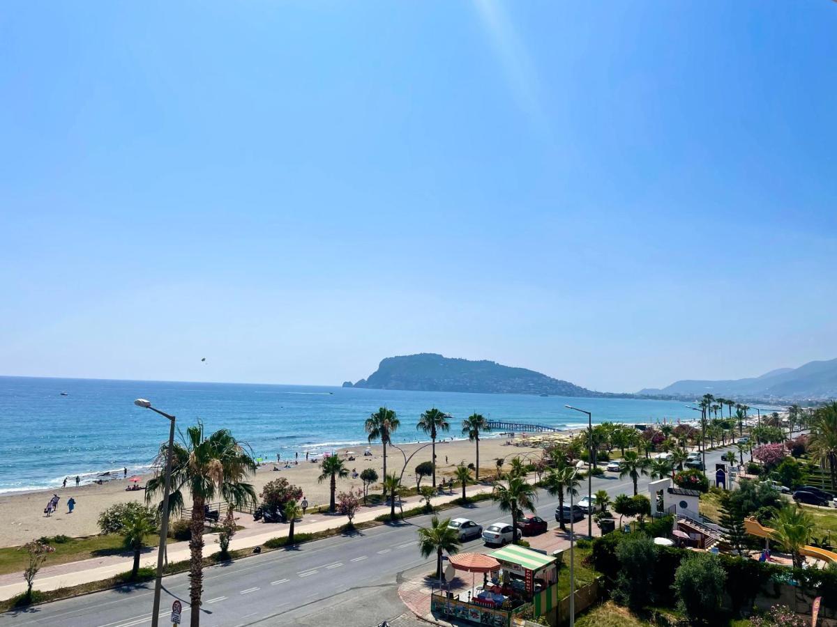 Sa Apartments! Beachfront Apartment With Sea View & Pool Alanya Esterno foto