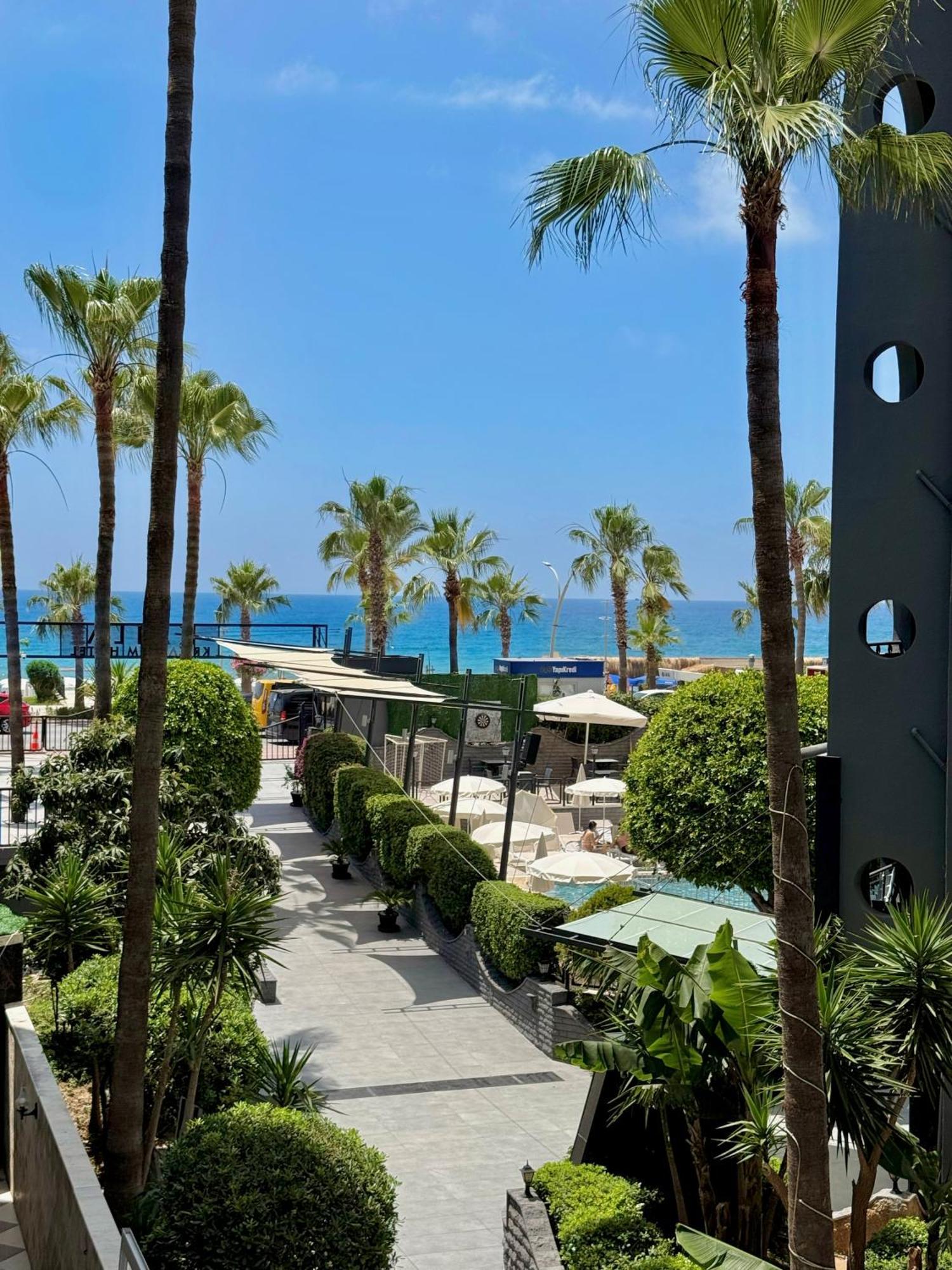 Sa Apartments! Beachfront Apartment With Sea View & Pool Alanya Esterno foto